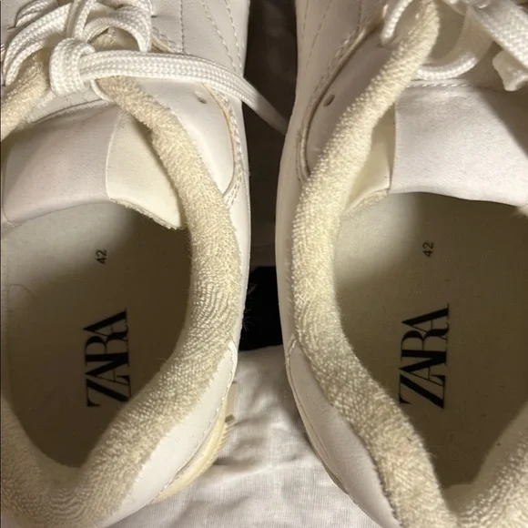 Zara White Sneakers - Picture 5 of 8